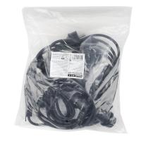 Гирлянды UDL-K121 10/E27/5M 5C IP65 BLACK BELT-LIGHT