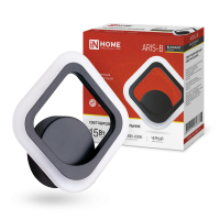 Светильник бра ELEGANT ARIS-B 15Вт 230В 3000-6500K 1050Лм STEP COLOR черный IN HOME 4690612035338