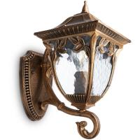 Светильник настенный уличный Feron PL4071 11483 60W E27 230V черное золото