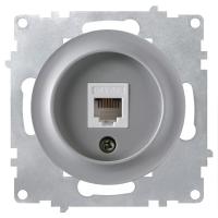 Розетка компьютерная 1-м СП Florence RJ45 кат.5E механизм сер. 1E20701302 OneKeyElectro 2172839
