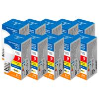 Лампы светодиодные LED-G45-9W/3000K/E27/FR/SLS уп.10шт
