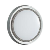 7644/ELN PALE SN 186 Светильник пластик/белый/серый LED 76Вт 3000/4000/6000К D520 IP43 CCT RAHIG