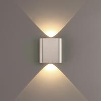 7106/2WL HIGHTECH ODL26 441 светильник светильник матовый никель/металл IP20 LED 2W 3000K 220V MAGNUM