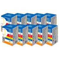 Лампы светодиодные LED-G45-5,5W/3000K/E14/CL/SLF уп.10шт