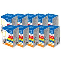 Лампы светодиодные LED-G45-5,5W/3000K/E27/CL/SLF уп.10шт