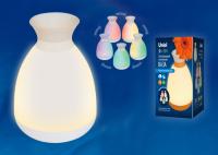Светодиодные светильники - ваза ULD-R200 LED/100Lm/3000K/RGB WHITE