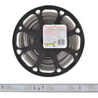 Ленты светодиодные герметичные (IP65, IP67) ULS-Q215 5050-30LED/m-14mm-IP67-220V-7,2W/m-50M-RGB бобина