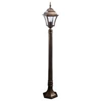 Светильник садово-парковый столбик Feron PL616 11615 60W E27 230V черное золото