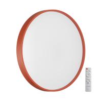 7744/DL COLOR SN 127 Светильник светодиодный потолочный пластик/белый/красный LED 48Вт 3000-6000К D380 IP43 пульт ДУ MAVIC