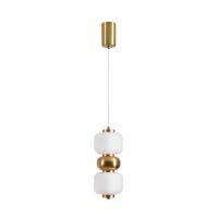 8324/20L LEDIO LN26 377 бронза/белый, металл/стекло Подвес LED 10W 4000K 220V TAISHA