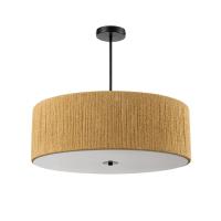 8286/7 ECO LN26 321 черный/коричневый, металл/веревка/стекло Люстра потолочная Е14 7*40W 220V SILVANA