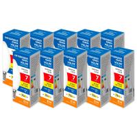 Лампы светодиодные LED-C35-7W/3000K/E14/FR/SLF уп.10шт
