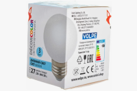 Лампа светодиодная LED-G60-3W/6000K/E27/FR/С