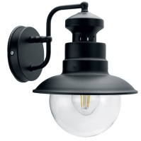 Светильник садово-парковый Feron PL571 на стену вниз 60W 230V E27, черный
